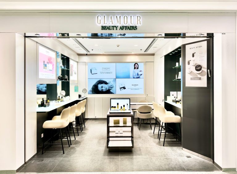 美容品牌店舖設計案例：銅鑼灣Glamour Beauty Affairs｜Hong Kong Beauty Brand Retail Design: Glamour Beauty Affairs in Causeway Bay