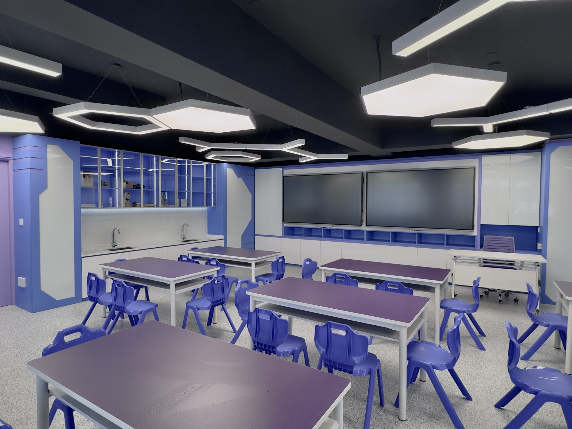 STEM創科實驗課室｜學校教室設計案例：黃大仙聖博德天主教小學