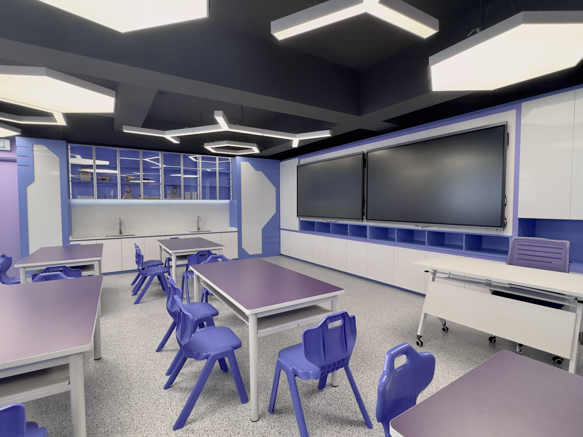 STEM創科實驗課室｜學校教室設計案例：黃大仙聖博德天主教小學