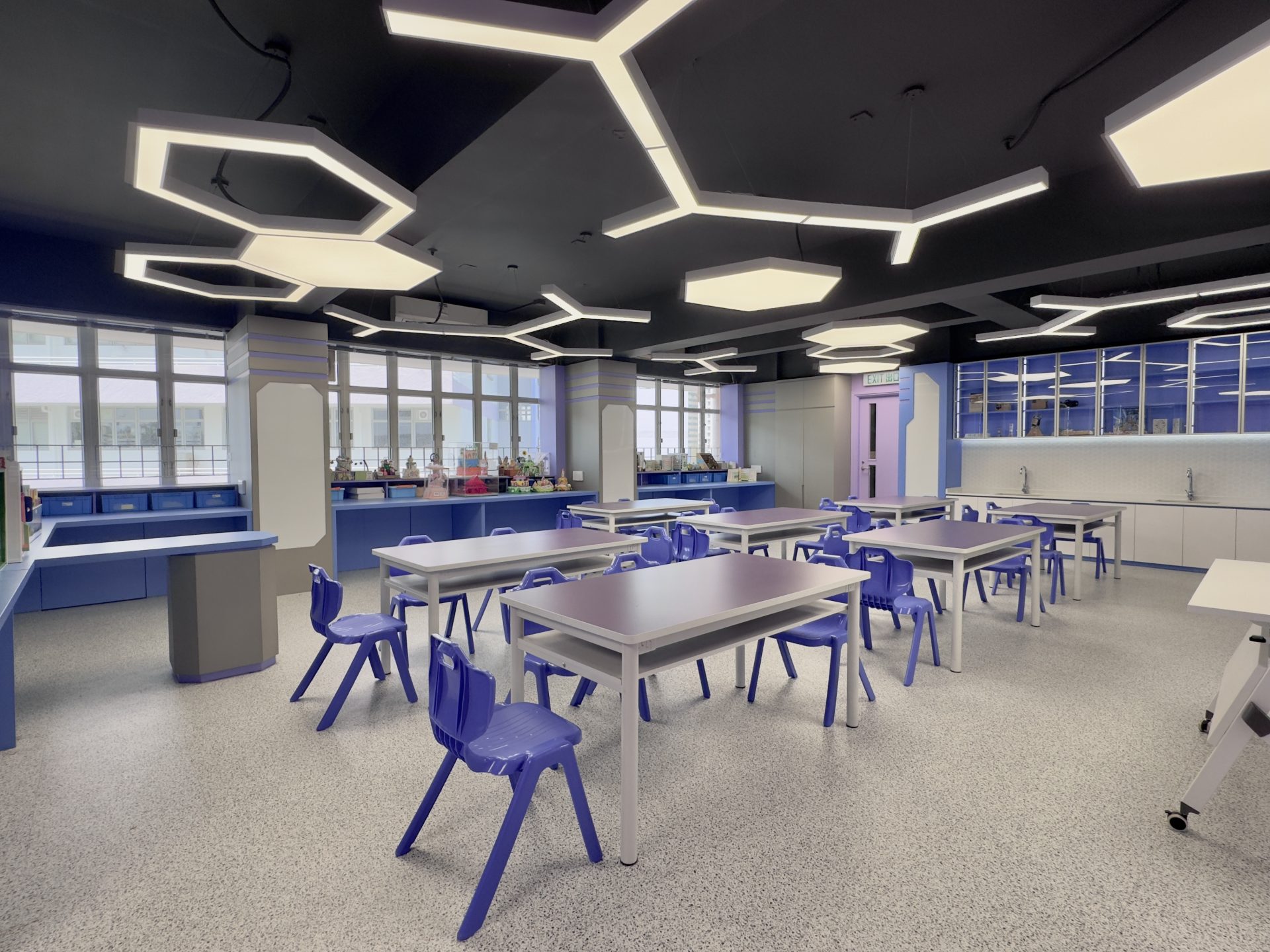 STEM創科實驗課室｜學校教室設計案例：黃大仙聖博德天主教小學