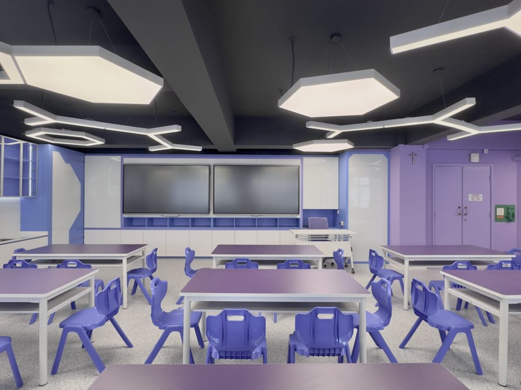 STEM創科實驗課室｜學校教室設計案例：黃大仙聖博德天主教小學